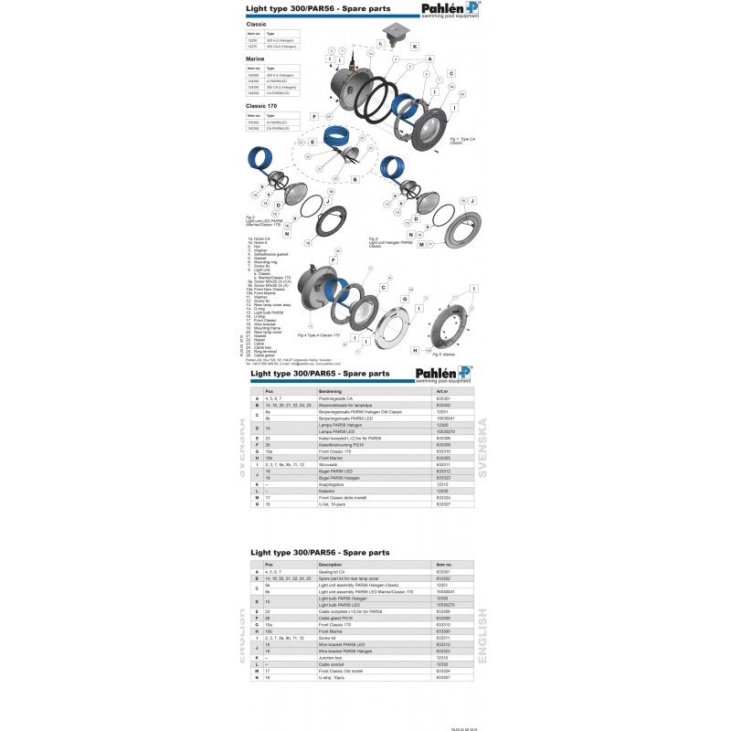 U-list 10-pack – belysning Pahlen 300/170