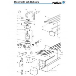 Rep.sats O-ringar (shuntventil) PoolGuard